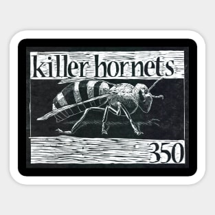 Killer Hornets Sticker